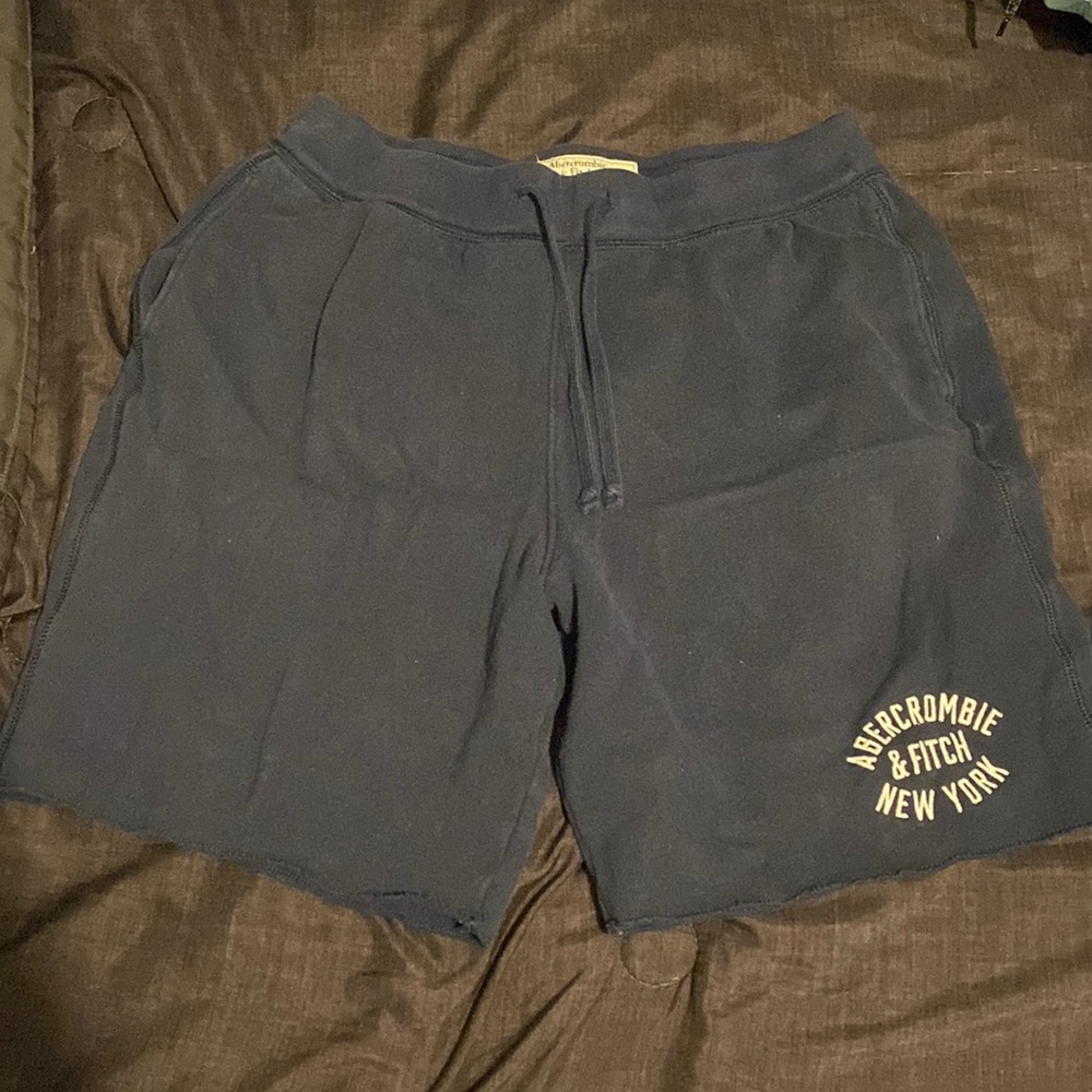 These are athletic shorts from Abercrombie & Fitch. They are a size medium.